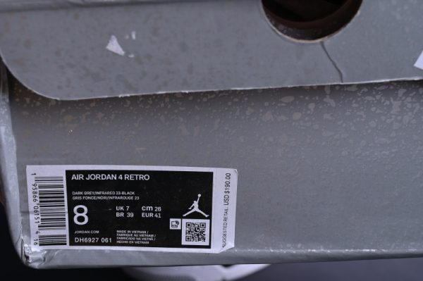 Jordan 4 Retro Infrared(SP Batch) DH6927-061 - Image 3