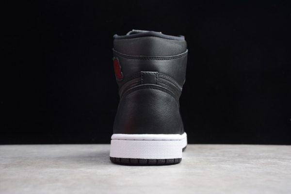 Jordan 1 Retro High Black Satin Gym Red 555088-060 - Image 3