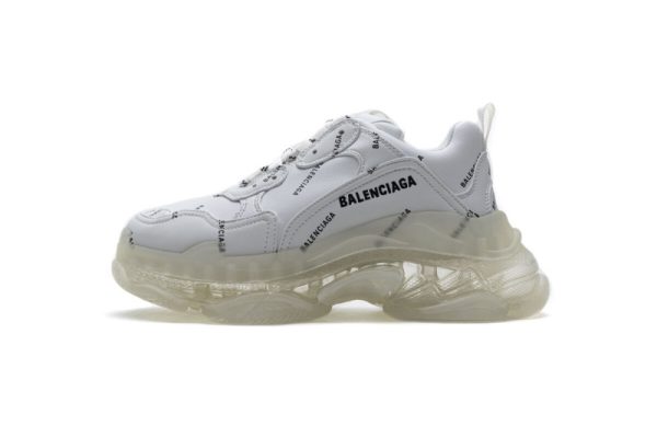 Ba***ci*ga Triple S Letter White 524039 W09E1 2021(SP Batch)
