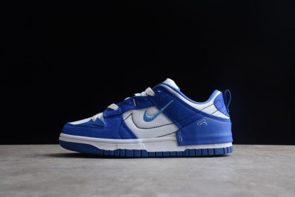 Nike Dunk Low Disrupt 2 White University Blue (W) DH4402-102 - Image 2