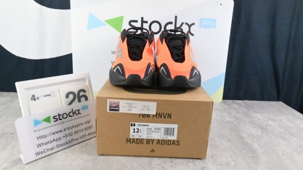 adidas Yeezy Boost 700 MNVN Orange FV3258 - Image 2