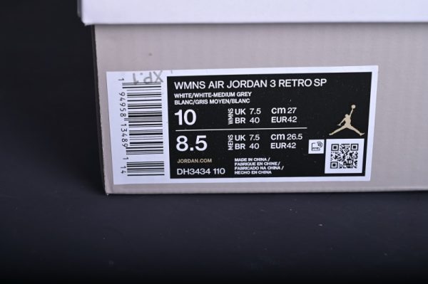 Jordan 3 Retro A Ma Mani  re (W) DH3434-110 - Image 2