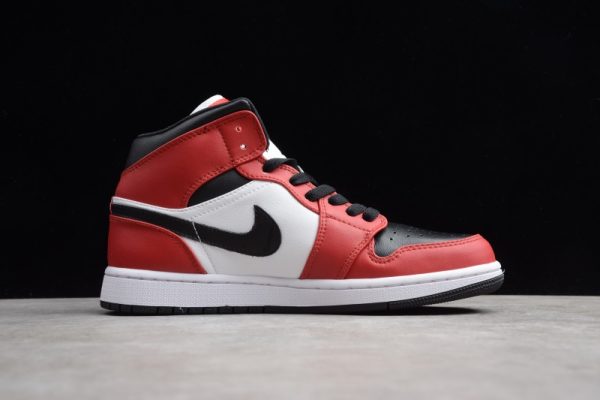 Jordan 1 Mid Chicago Black Toe (GS)(SP Batch) 554724-069 - Image 3