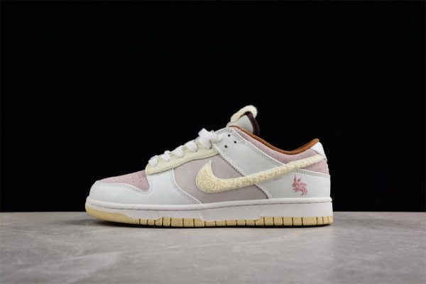 Nike Dunk Low Retro PRM Year of the Rabbit Fossil Stone (2023) FD4203-211 - Image 2