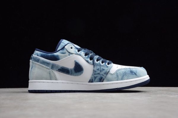 Jordan 1 Low SE White Midnight Navy CZ8155-100 - Image 4