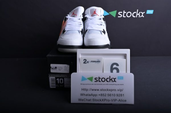 Air Jordan 4 Retro White Cement(SP Batch) 840606-192 - Image 2
