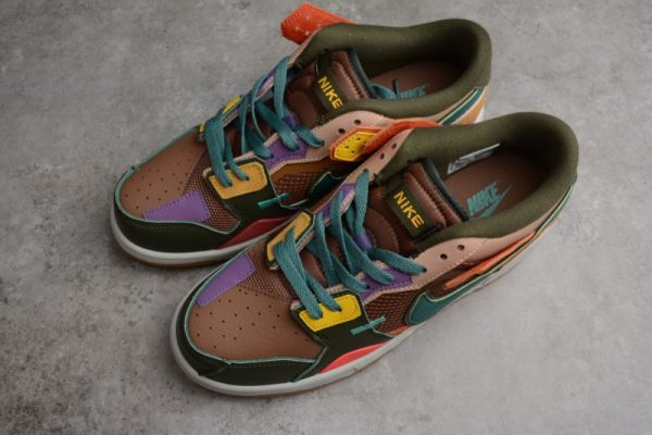Nike Dunk Low Scrap Archeo Brown DB0500-200 - Image 4