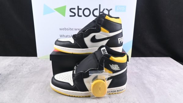 Jordan 1 Retro High  Not for Resale  Varsity Maize(SP batch) 861428-107