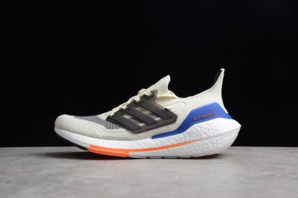 adidas Ultra Boost 21 Wonder White Carbon S23869 - Image 2