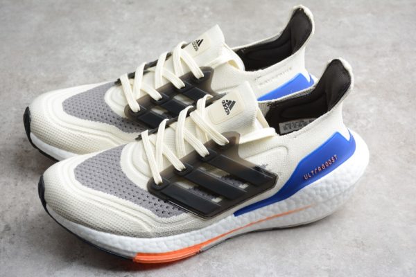 adidas Ultra Boost 21 Wonder White Carbon S23869 - Image 5