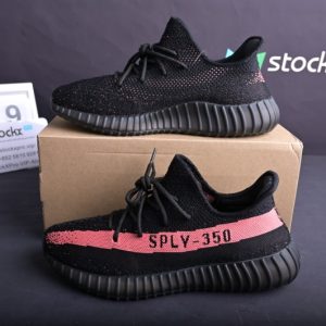 adidas Yeezy Boost 350 V2 Core Black Red(SP batch) BY9612