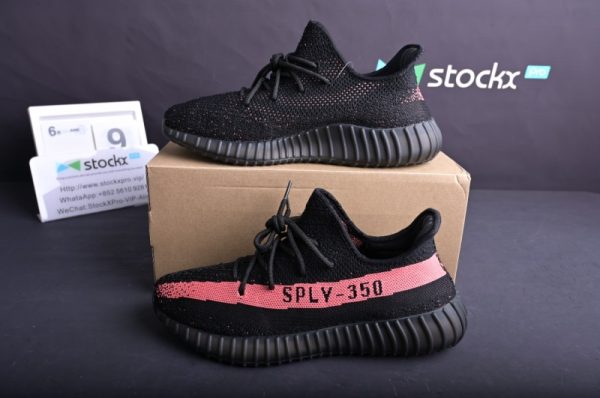 adidas Yeezy Boost 350 V2 Core Black Red(SP batch) BY9612