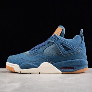 Jordan 4 Retro Levi's Denim (Tag with Levi's Logo) AO2571-401