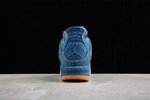 Jordan 4 Retro Levi's Denim (Tag with Levi's Logo) AO2571-401 - Image 5