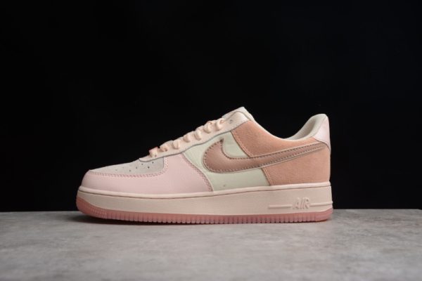 Nike Air Force 1'07 Low Premium Washed Coral Guava Ice Rose Gold 896185-603