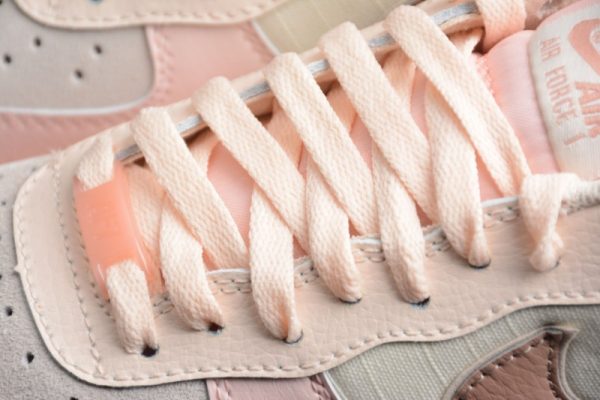 Nike Air Force 1'07 Low Premium Washed Coral Guava Ice Rose Gold 896185-603 - Image 2