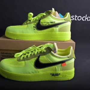 Nike Air Force 1 Low Off-White Volt (Retail Batch)AO4606-700