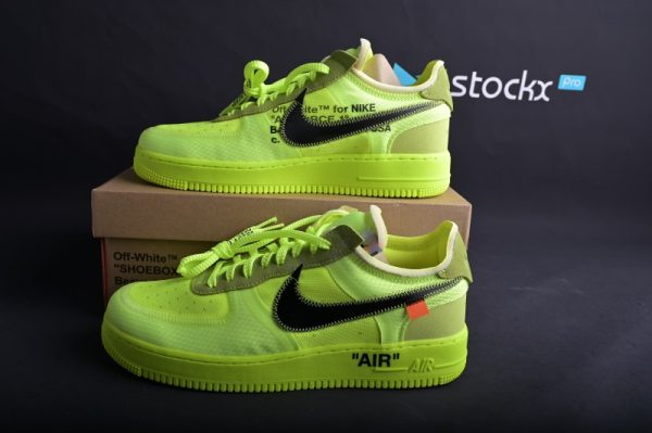 Nike Air Force 1 Low Off-White Volt (Retail Batch)AO4606-700