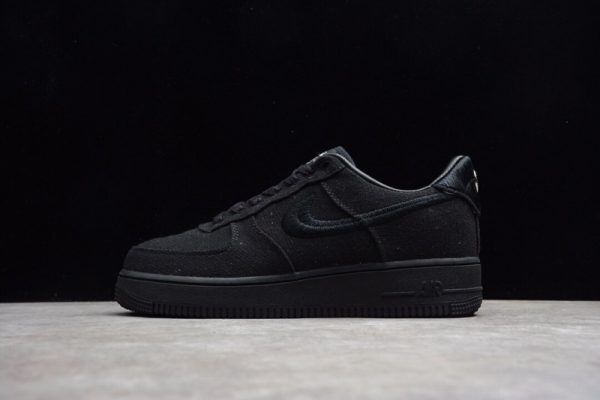Nike Air Force 1 Low Stussy Black CZ9084-001 - Image 2