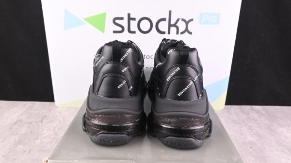 Ba***ci*ga Triple S Letter Black 524039 W09E1 2021(SP Batch) - Image 4