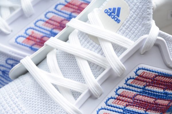 adidas Ultra Boost 20 Scarlet Royal Blue FG0712 - Image 2