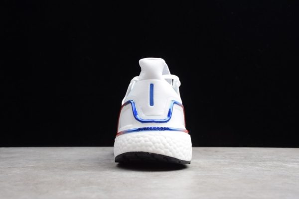adidas Ultra Boost 20 Scarlet Royal Blue FG0712 - Image 5