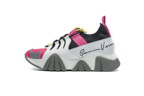 Versace TRIGRECA Jogging White Grey Pink(SP Batch)