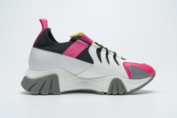 Versace TRIGRECA Jogging White Grey Pink(SP Batch) - Image 2
