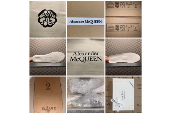 Alexander McQueen sole sneakers White sliver(SP Batch) - Image 3
