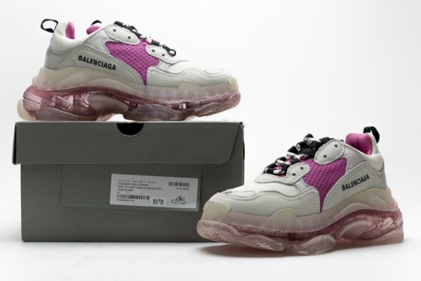 Ba***ci*ga Triple S Purple Red 544351 W09E1 1633(SP Batch) - Image 2