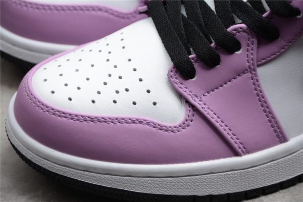Jordan 1 Low SE Violet Shock White Black CK3022-503 - Image 4