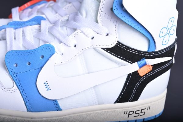 Air Jordan 1 x OFF-WHITE NRG x PLAYSTATION 5(SP batch)AQ0818-168 - Image 5