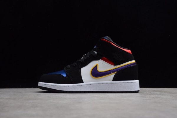 Jordan 1 Mid Lakers Top 3 (GS) BQ6931-005