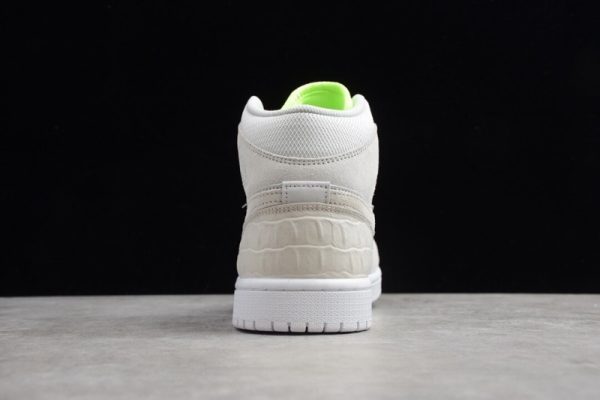 Jordan 1 Mid Vast Grey Ghost Green (W) CV3018-001 - Image 4