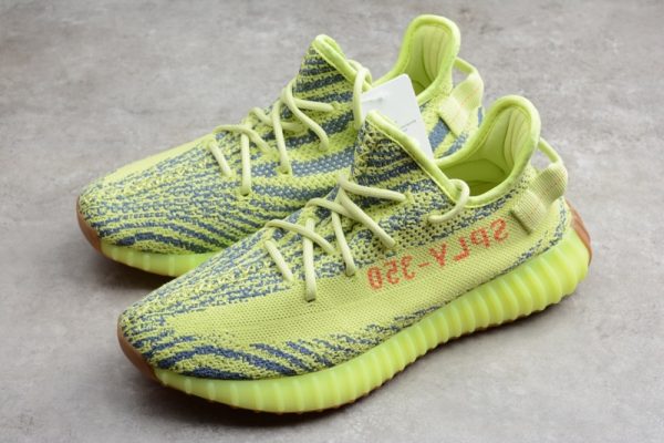 adidas Yeezy Boost 350 V2 Semi Frozen Yellow B37572 - Image 4