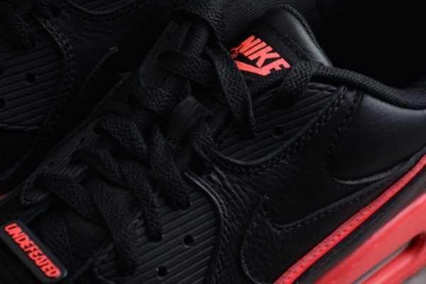 Nike Air Max 90 Undefeated Black Solar Red CJ7197-003 - Image 2
