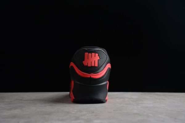 Nike Air Max 90 Undefeated Black Solar Red CJ7197-003 - Image 4