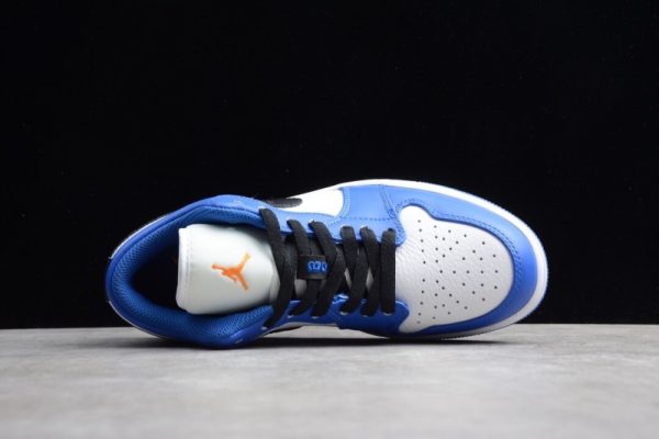 Jordan 1 Low Hyper Royal Orange Peel 553558-401 - Image 2