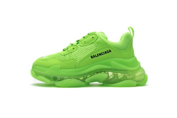 Ba***ci*ga Triple S Fluorescent Green 544351 W09O1 3802(SP batch)