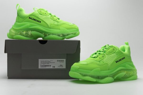 Ba***ci*ga Triple S Fluorescent Green 544351 W09O1 3802(SP batch) - Image 3