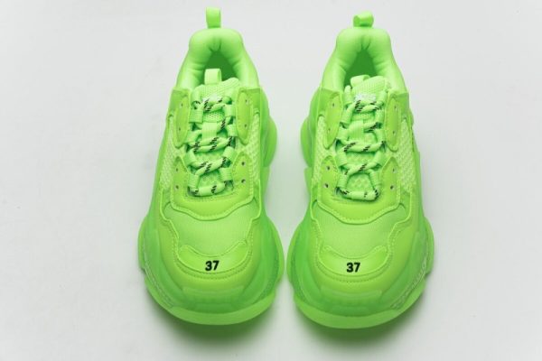 Ba***ci*ga Triple S Fluorescent Green 544351 W09O1 3802(SP batch) - Image 5