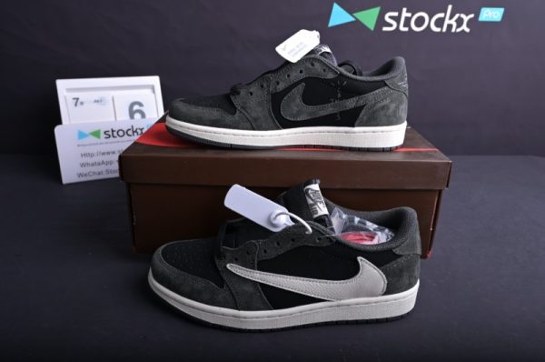 Jordan 1 Retro Low OG SP Travis Scott Black Phantom(SP batch)DM7866-001