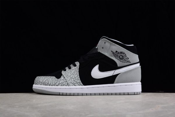 Jordan 1 Mid Elephant Print DM1200-016 - Image 2