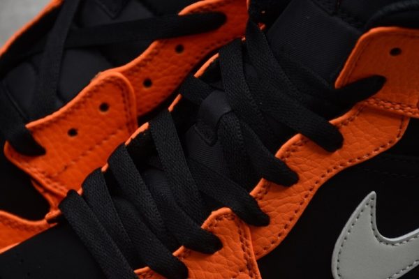 Jordan 1 Mid Black Cone 554724-062 - Image 2