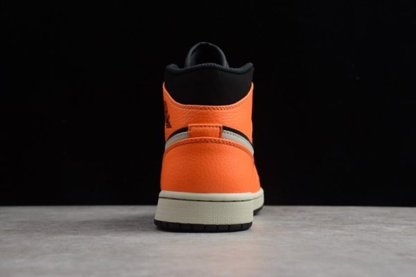 Jordan 1 Mid Black Cone 554724-062 - Image 4