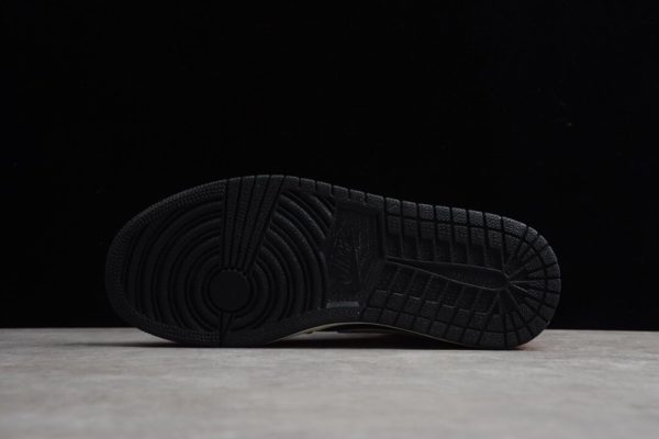 Jordan 1 Mid Black Cone 554724-062 - Image 5