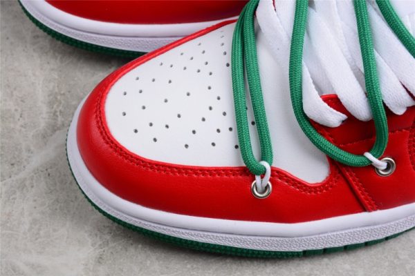 Air Jordan 1 Low   Christmas   553558-129 - Image 3