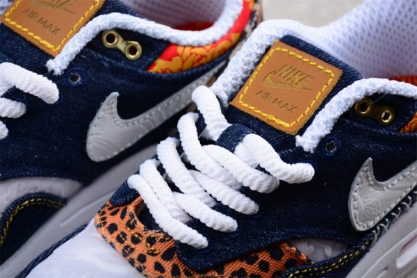 Nike Air Max 1 Premium Denim Leopard FJ4452-432 - Image 2