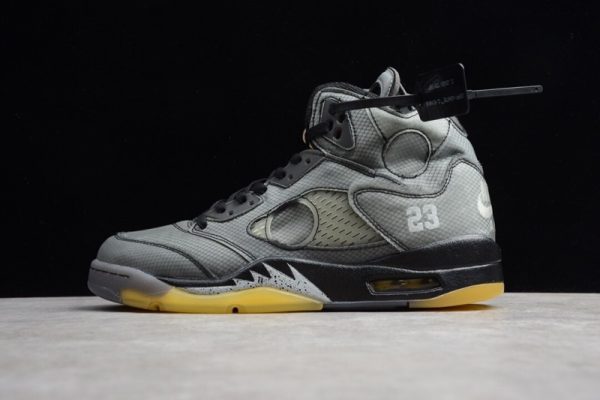Jordan 5 Retro Off-White Black (SP Batch) CT8480-001 - Image 2