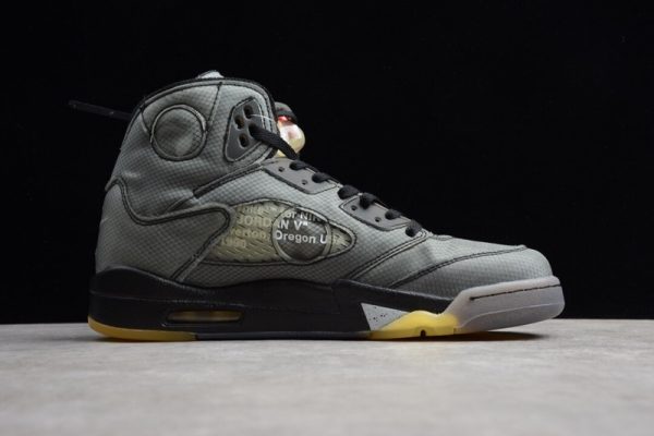 Jordan 5 Retro Off-White Black (SP Batch) CT8480-001 - Image 4